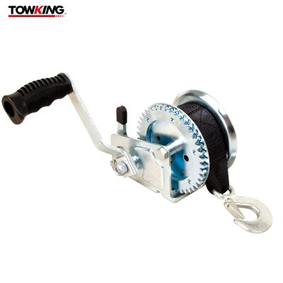 ISO9001 Certified 1000lbs Marine Trailer Winch Manual Trailer Winch Reinforced Frame
