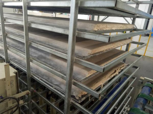 les feuilles 1.15g/cm3 2000 cimentent la chaîne de production de panneau de MgO
