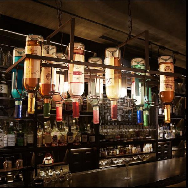 Wine glass chandelier For Bar Dining room Kitchen Lighting (WH-WI-02)