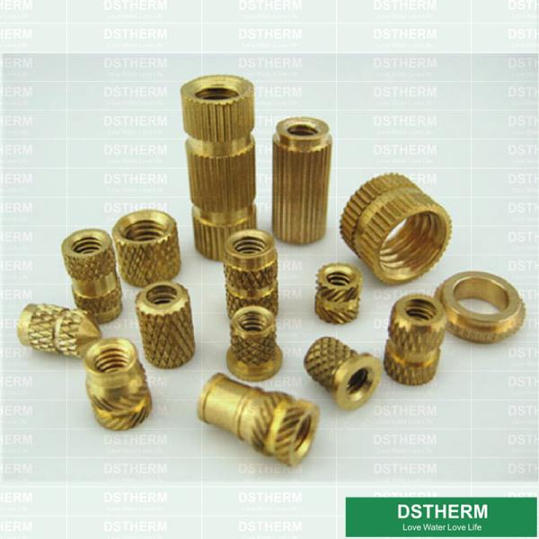 Da cor de bronze de bronze das inserções dos encaixes do PVC dos encaixes dos projetos CPVC inserções de bronze fêmeas personalizadas