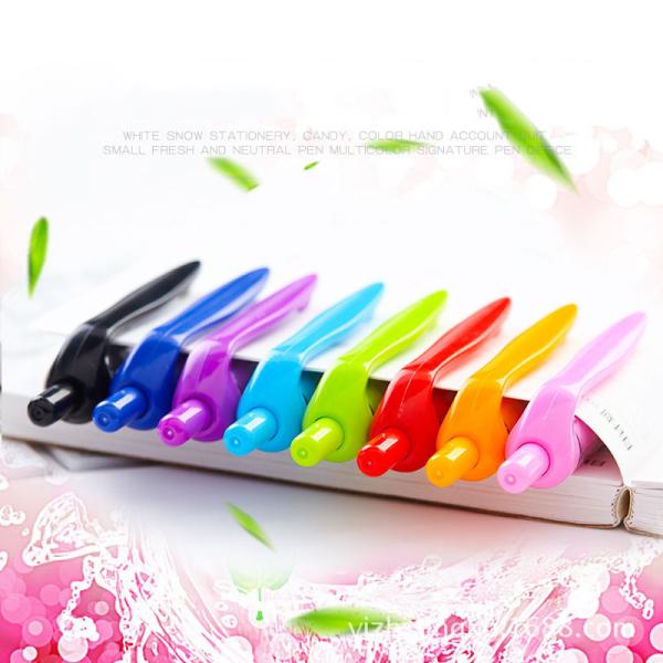 Quick Dry Ink Gel Pen with Custom Logo 8 Colors Refillable Heat Sensitive Affordable