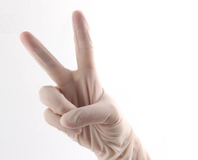 Good Elasticity Disposable Latex Gloves S-XL Easy Carrying High Tensile Strength