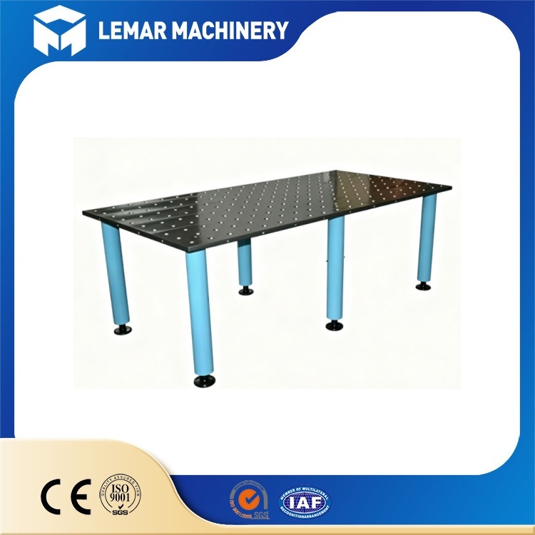 Standard 100mm Pitch D28 2D Industrial Welding Table For Metal Workers