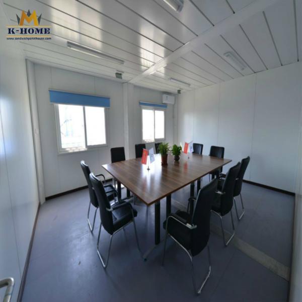 Construção rápida de poupança de energia projetada modular da casa da casa pré-fabricada da armação de aço