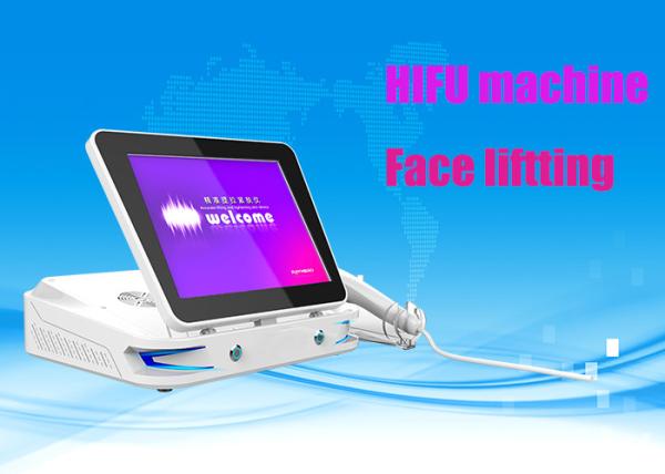 Salon / Home Use HIFU Facelift Machine High Efficiency Non Surgical Treatment