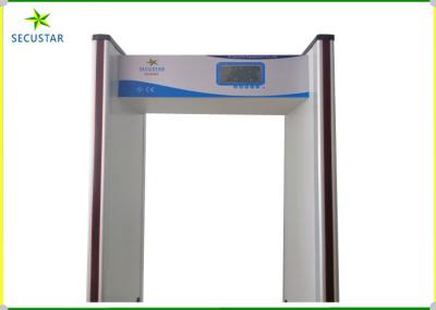 24 Zone Alarm Door Frame Metal Detector With Switch Used In Exhibition Center
