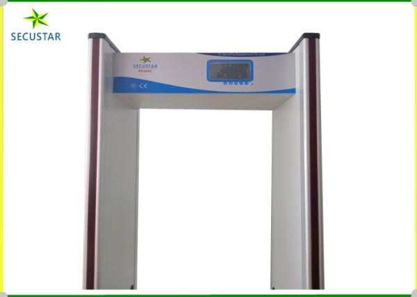 Multi-zone Alarm Door Frame Metal Detector Remote Control In Exhibition Center