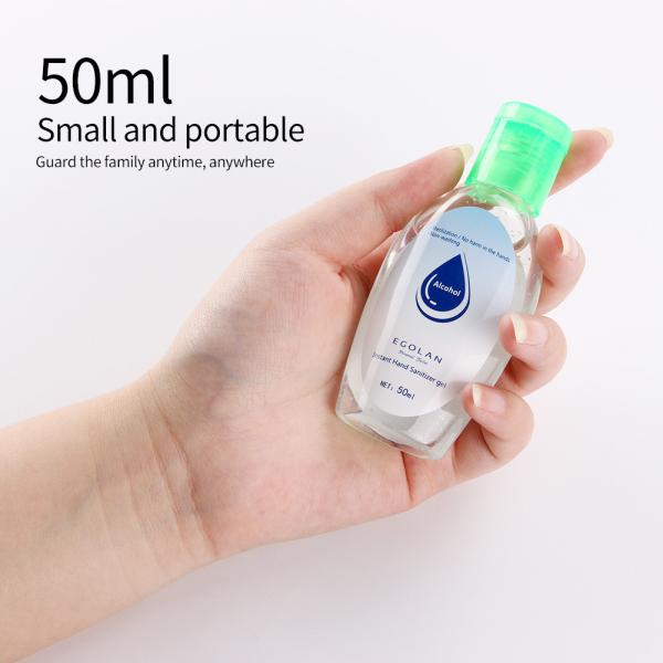 50ml Instant Hand Sanitizer Portable Hygienic Gel Instant Hand Sanitiser