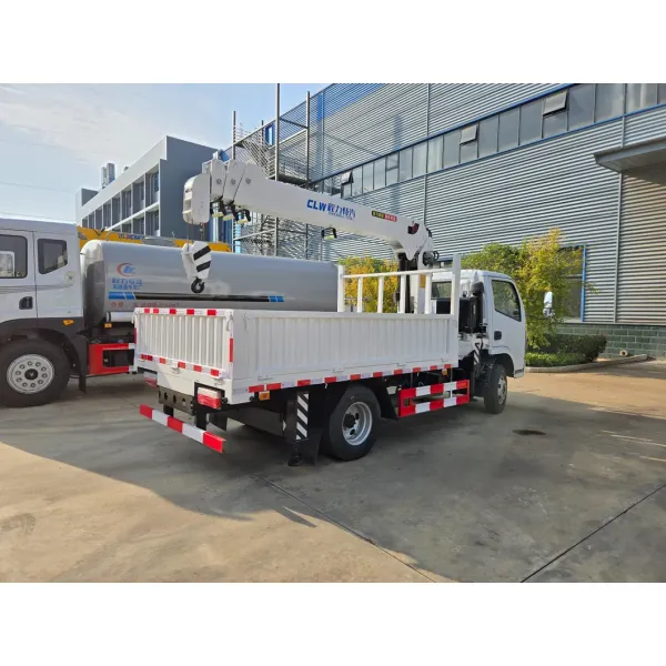 Factory Price for Sale 4X2 Drive 3.2 ton 4 ton Truck Mounted Crane Transport Vehicle