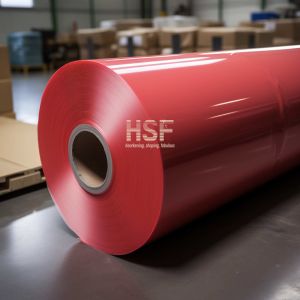 120μm Opaque Red HDPE Film for Backing Liner in Tapes, Printings, and Packaging
