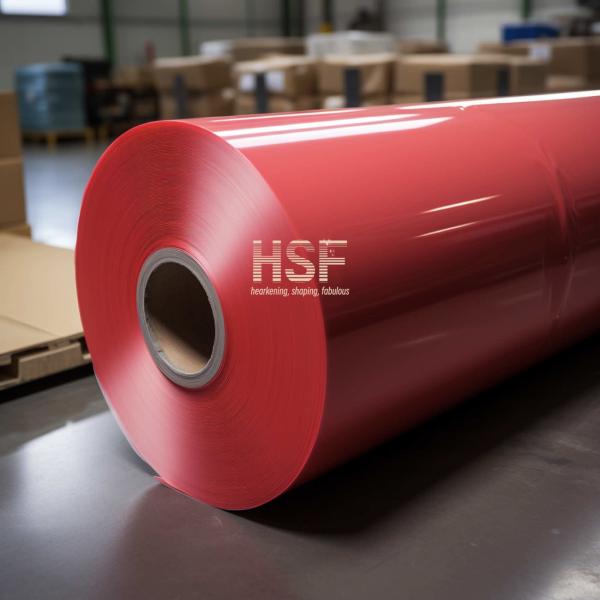 120μm Opaque Red HDPE Film for Backing Liner in Tapes, Printings, and Packaging