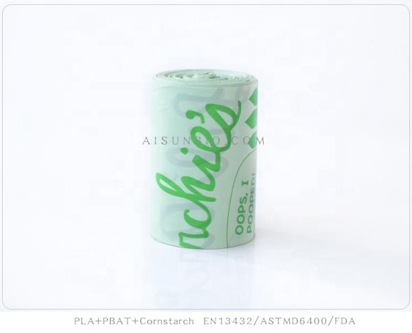 Plastic Cornstarch Compostable Polybags Biodegradable Poop Bags For Small Dogs