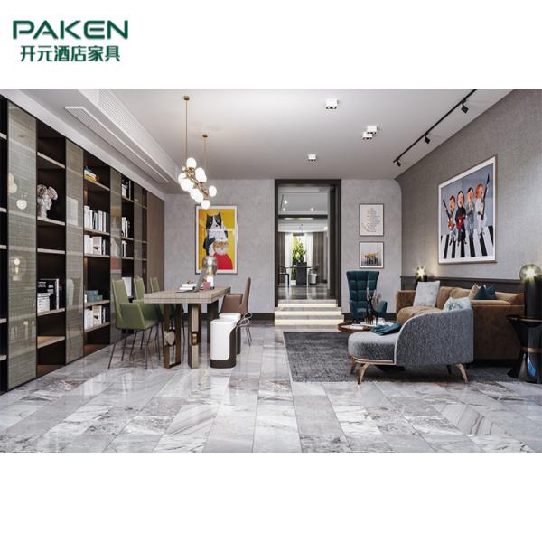 Подгоняйте современную комнату прожития Furniture&Colorful мебели виллы и моду