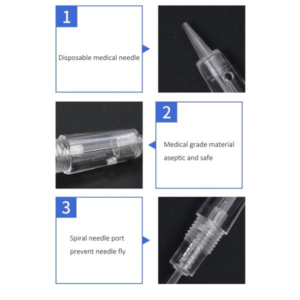 Medical Grade 0.40mm 5R 3R Plastic Tattoo Machine Needle permanent makeup needle