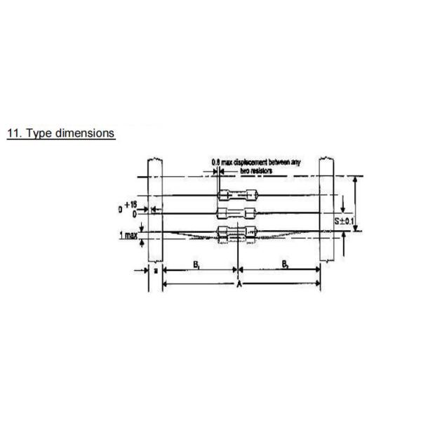 1 / Серый цвет Wirewound тела взрывателя резистора 4W-5WS покрывая для 0.01Ω-1KΩ