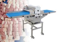 Máquina de corte de carne de cerdo comercial de 500 mm con 800 kg/h