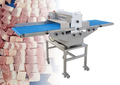 500mm Large In-Feed Commercial Pork Meat Cutting Machine With 800KG/H