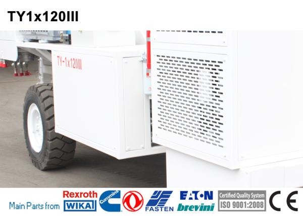 Transmission Line Stringing Equipment TY1X120III Hydraulic Cable Tensioner