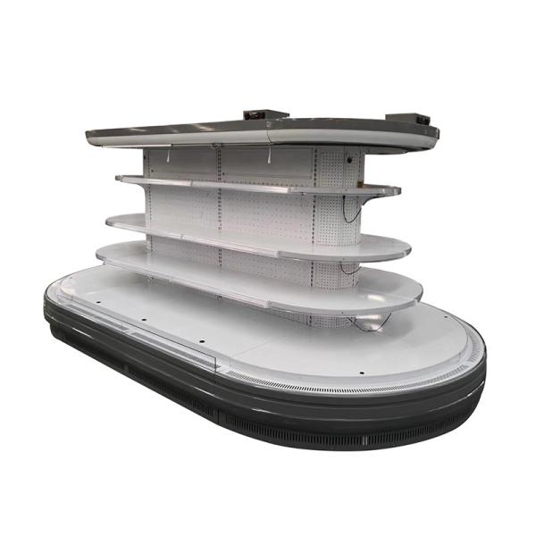 4 Sides Open Patisserie Display Fridge With 3 Layers Of Adjustable Shelving