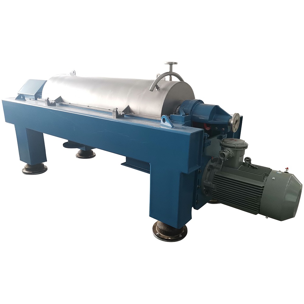 400V Industrial Decanter Centrifuge 5 - 15m3/Hour  Wastewater Sludge Centrifuge