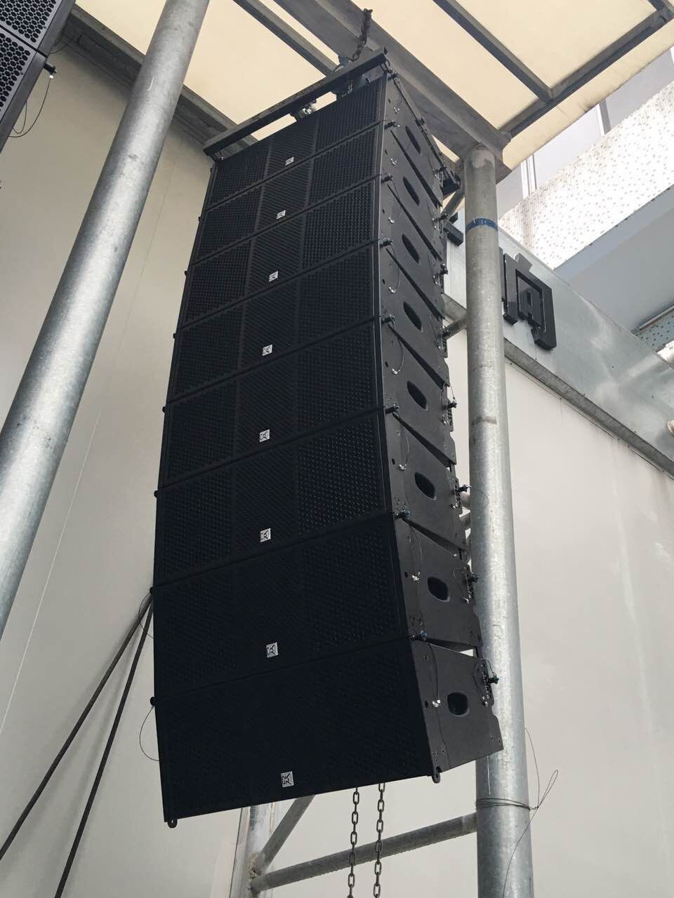 Party Show Active Speaker Box Line Array System With 15 Inch Subwoofer