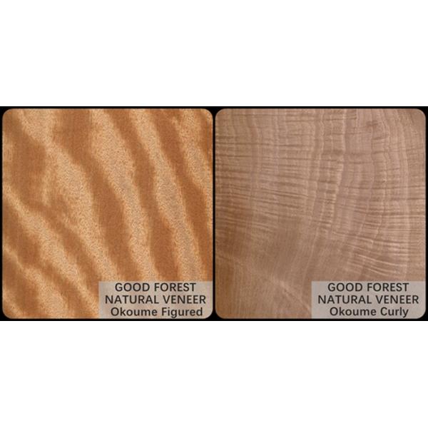 Переклейка облицовки Okumen естественная деревянная подгоняла толщину 0,18 до 0.55mm