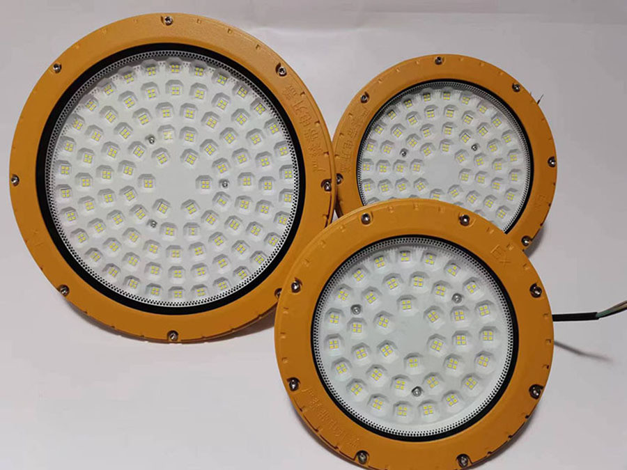 High Luminous Efficiency 125lm/w Lamp Explosion-proof Light with 3-