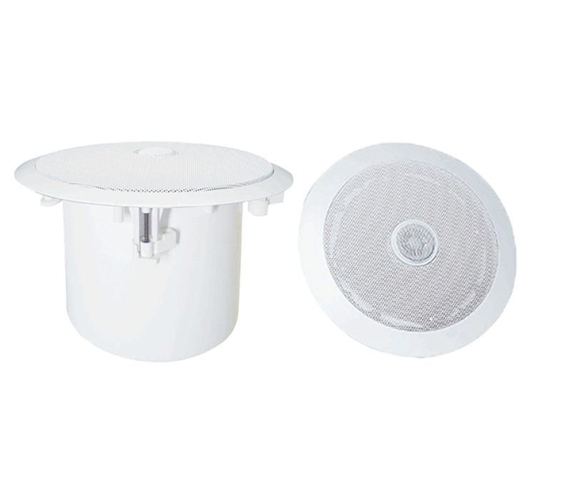8 Inch Round Ceiling Speakers 100V 70V Iron Ceiling PA Loudspeaker