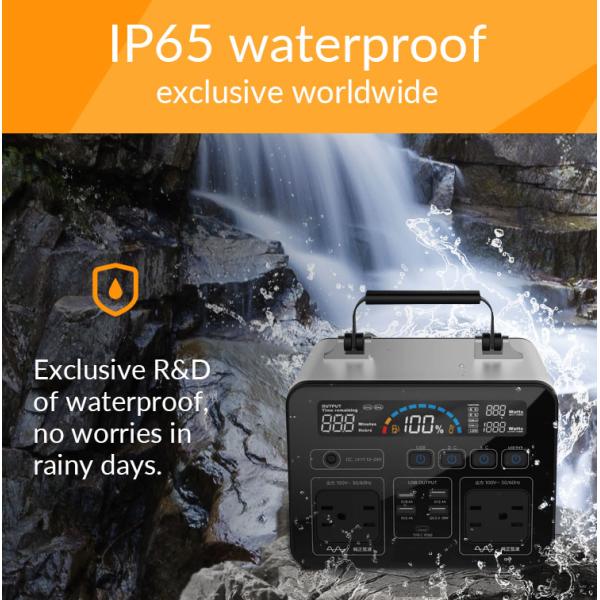 Пеший туризм IP65 ПЕЧАТАЕТ c 45W 500Wh солнечную подпорку для дома