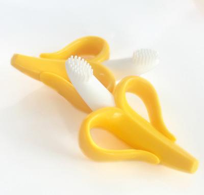A banana do silicone do produto comestível deu forma a sair os dentes Toy For Babies