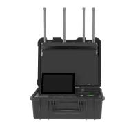 Détecteur de drones portable de 900 MHz à 1,2 GHz Système anti-drone avec écran de 11,6 pouces
