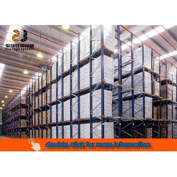 Facilidad de montaje en el estante de paletas 500-4000 kg/paleta Estantes y estanterías comerciales