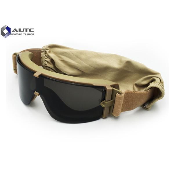 分極された戦術的な軍のゴーグル、軍事問題の規定ガラスTR90の探求