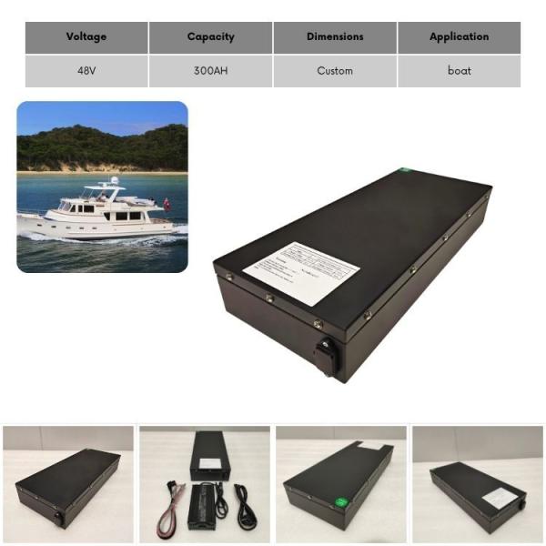Customized 96v Electric Motor Boat Battery 48v Marine Battery 200ah 300ah 20kwh For EV Boat