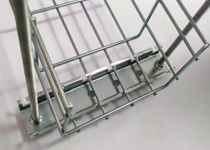 Corrosion Resistance Cable Tray Hanging Systems Metal Cable Trough Easy to install