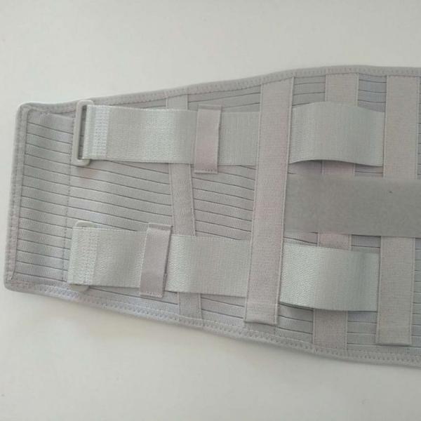 Lumbar Support Brace Waist Belt Neoprene Steel Plate Wrap-around
