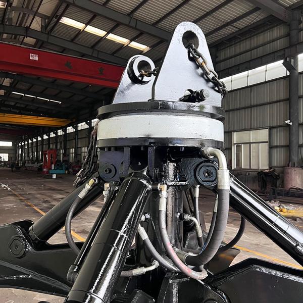 Casca alaranjada do ODM do OEM que gerencie 20-50 Ton Excavator Rock Grab