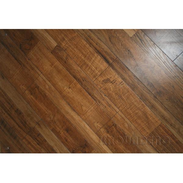 Kroundeno suelo laminado raspado mano de 12 milímetros