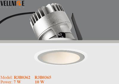 7W 10W Hotel Looby LED Wall Washer Lights Recessed For Indoor Room , Led Cob Downlight