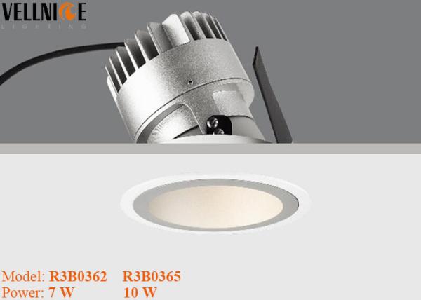 7W 10W Hotel Looby LED Wall Washer Lights Recessed For Indoor Room , Led Cob Downlight