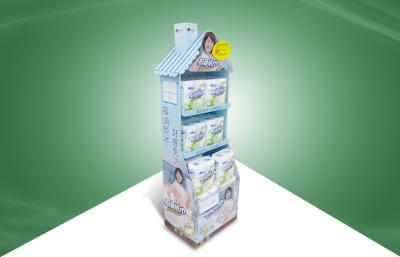 carrinhos de exposição de produtos de papelão