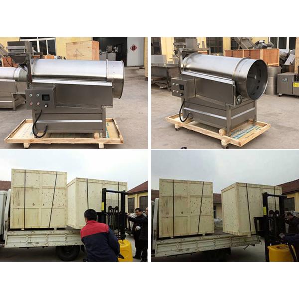 380 KG Capacity Flavouring Mixing Machine for All Snacks Food Snack Seasoning