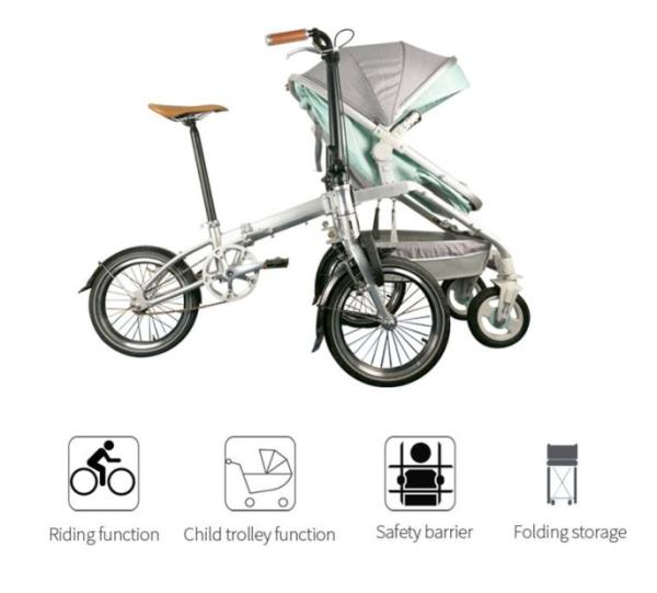 Lightweight Full Size Folding Electric Bike For Mothers And Children