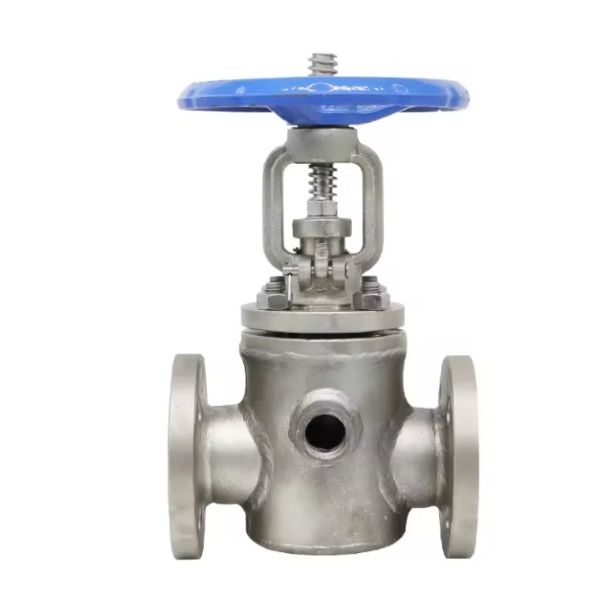 Manual Gate Valve Thermal Insulation Flanged Gate Valve PN16 DN15-DN125 Carbon Steel/Stainless Steel for Steam Oil