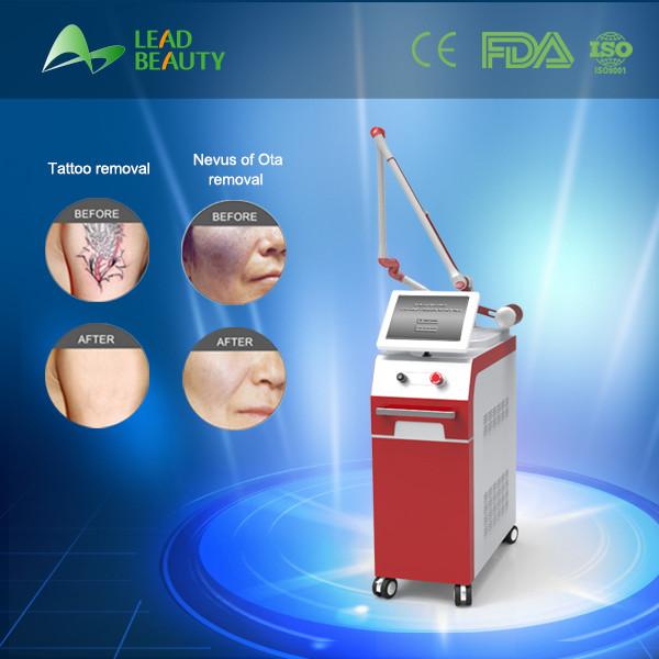 1500mj 1064nm laser nd yag q-switched machine for freckle removal