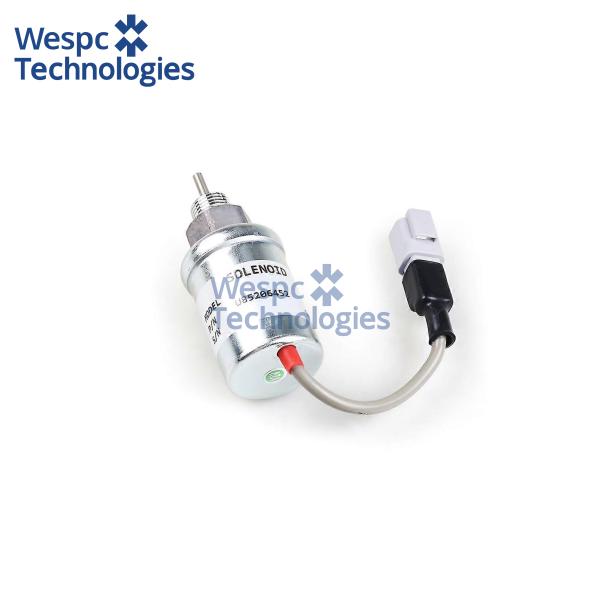 WESPC U85206452 12V Stop Solenoid For Perkins 402D 403D 404C Diesel Engine