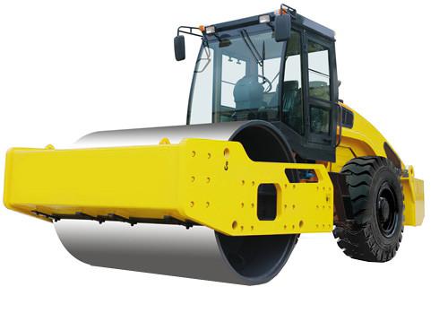 Full Hydraulic Mini Road Roller Equipment Single Drum From 12 Tons - 22 Tons