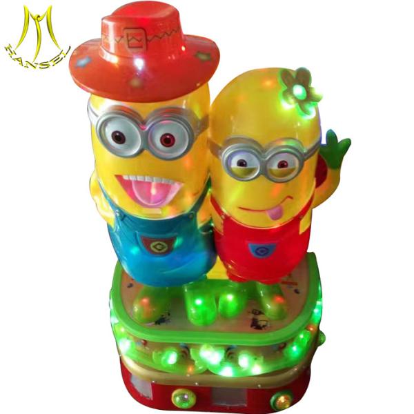 Hansel high quality small bear rides kids indoor coin operated rides for park