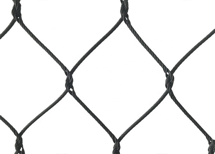 сеть 80x80mm кабеля нержавеющей стали сетки веревочки провода окиси черноты 7x19