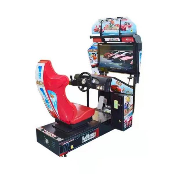 Plug Tipo US Plug Crianças Racing Amusement Game Machine com sistema operado por moeda